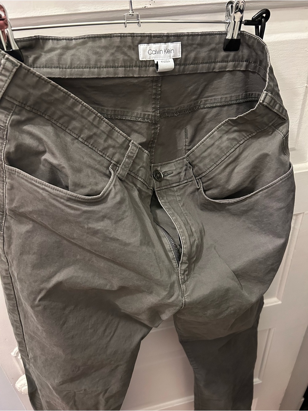 Calvin Klein Men's Grey Pants